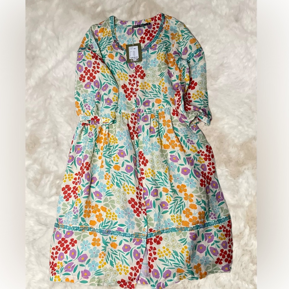 Gudrun Sjoden Floral Midi Dress - Multicolor
